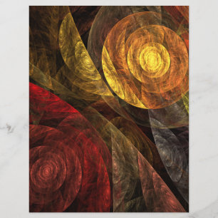Sun Flower Floral Modern Abstract Art Pattern Flyer