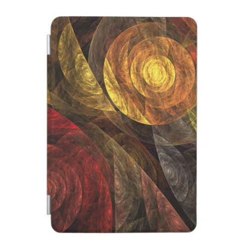 Sun Flower Floral Modern Abstract Art Pattern iPad Mini Cover