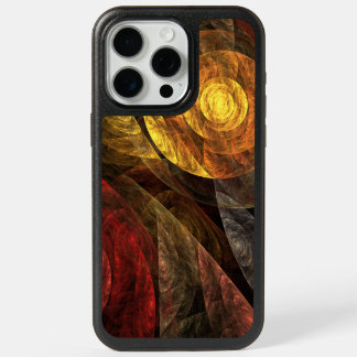 Sun Flower Floral Modern Abstract Art Pattern iPhone 15 Pro Max Case
