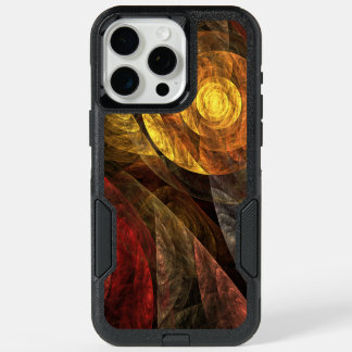 Sun Flower Floral Modern Abstract Art Pattern iPhone 15 Pro Max Case