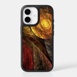 Sun Flower Floral Modern Abstract Art Pattern iPhone 17 Case