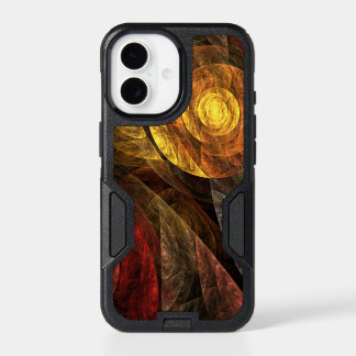 Sun Flower Floral Modern Abstract Art Pattern iPhone 17 Case