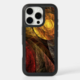 Sun Flower Floral Modern Abstract Art Pattern iPhone 16 Pro Case