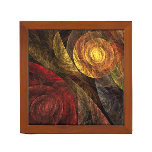 Sun Flower Floral Modern Abstract Art Pattern Pencil Holder