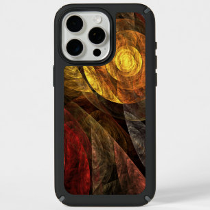 Sun Flower Floral Modern Abstract Art Pattern iPhone 15 Pro Max Case