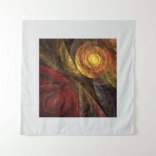 Sun Flower Floral Modern Abstract Art Pattern Tapestry