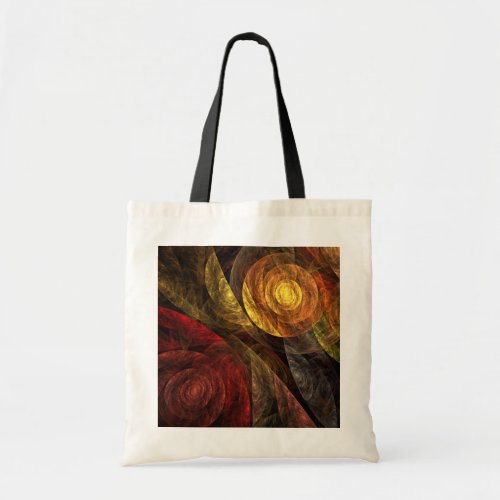 Sun Flower Floral Modern Abstract Art Pattern Tote Bag