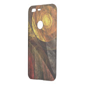 Sun Flower Floral Modern Abstract Art Pattern Uncommon Google Pixel Case (Back/Left)