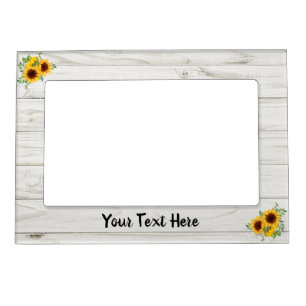 Sun Flower Magnetic Frame