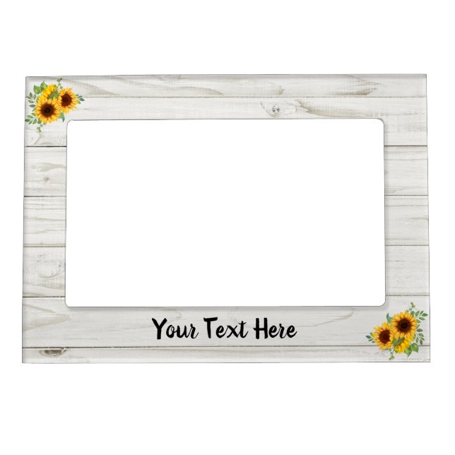 Sun Flower Magnetic Frame (Front)
