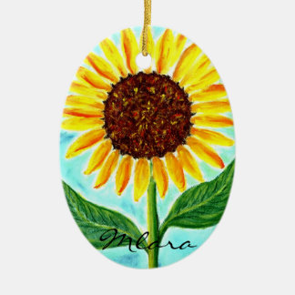 Sun flower ornament
