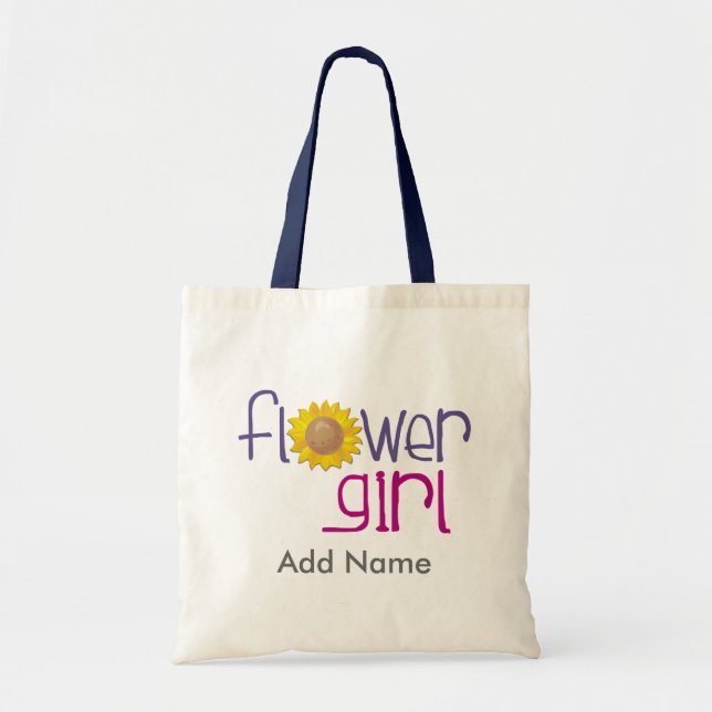 Sun Flowergirl T-shirts and Gifts Tote Bag (Front)