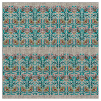 Sun flowers floral print fabric
