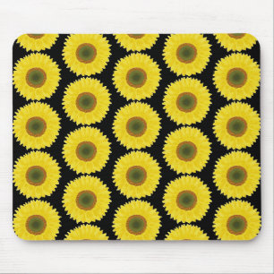 Sun flowers mouse pad