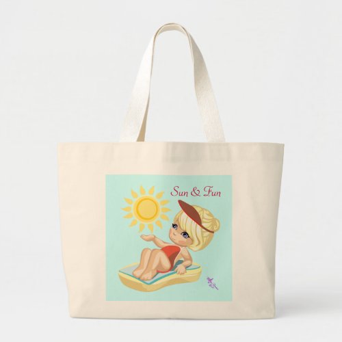 Sun  Fun Jumbo Beach Tote