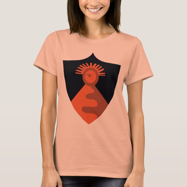 SUN GOD AT NIGHT women's t-shirt (Front)