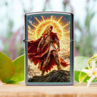 Sun God Zippo Lighter