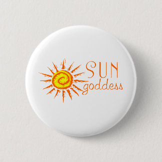 Sun Goddess Button