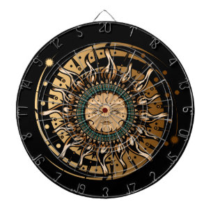 Sun Goddess Dart Board
