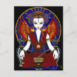 Sun Goddess Fire Angel Postcard