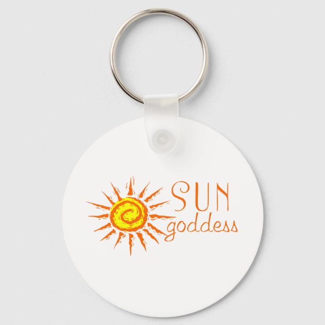 Sun Goddess Keychain (Front)