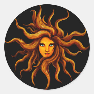 Sun Goddess Sticker