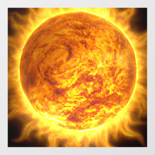 Sun Graphic Wall Decal