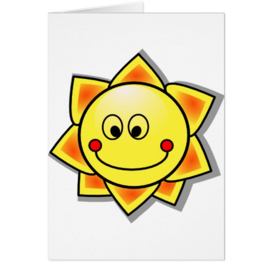 Sun Happy Sun Cards (Front)