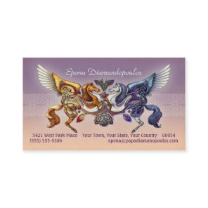 Sun Horse, Moon Horse Business Cards