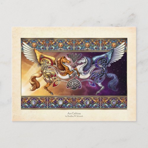 Sun Horse, Moon Horse Postcard