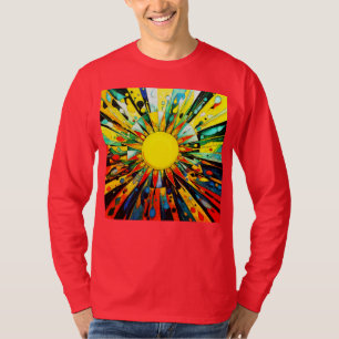 Sun In Abstract 910 T-Shirt