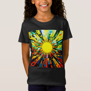 Sun In Abstract 910 T-Shirt