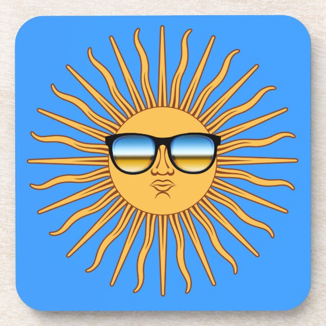 Sun in Shades Coaster (Front)