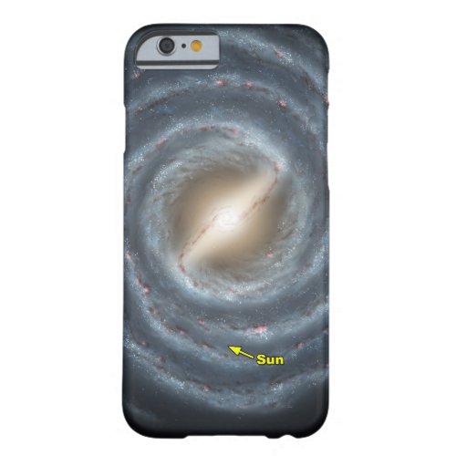 Sun in  the Milky Way NASA Barely There iPhone 6 Case
