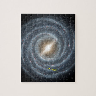 Sun in the Milky Way NASA Jigsaw Puzzle