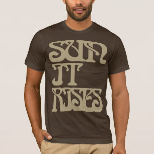Sun It Rises Brown T-Shirt