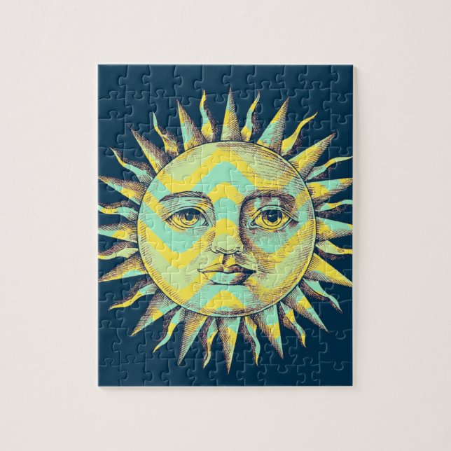 Sun Jigsaw Puzzle (Vertical)
