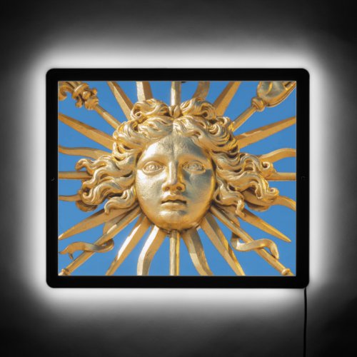 Sun King on Golden gate of Versailles castle LED Sign