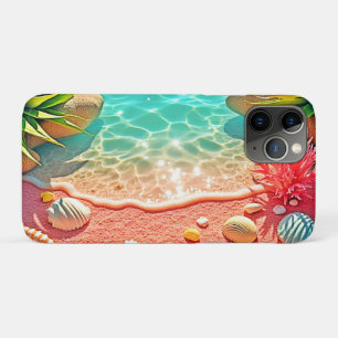 Sun-kissed Beach Shells Design iPhone 11 Pro Case