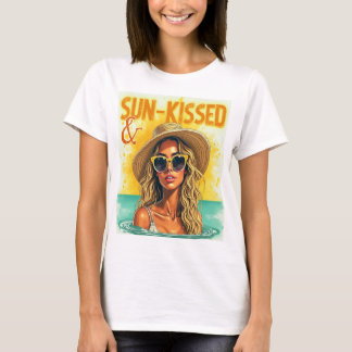 Sun Kissed Bliss | Radiant & Customizable Summer T-Shirt