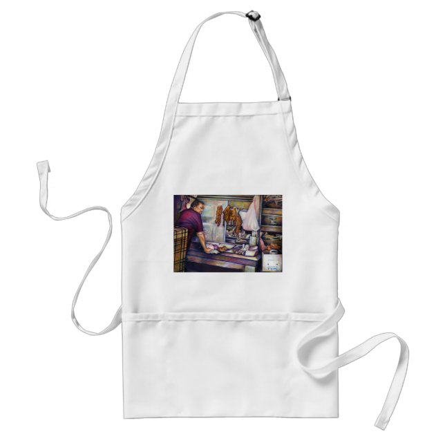 Sun-Kissed Chicken, Singapore Adult Apron (Front)