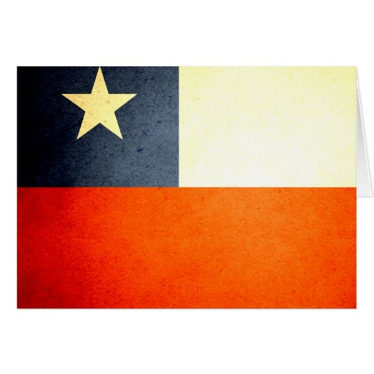 Sun kissed Chile Flag Cards (Front Horizontal)