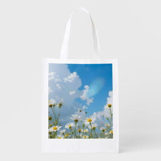 Sun-Kissed Petals Grocery Bag