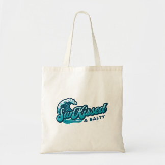 Sun Kissed & Salty Seaside Design Tote Bag
