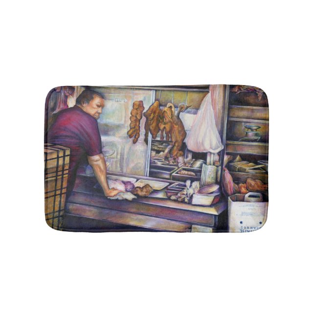 Sun-Kissed Singapore Bath Mat (Front)