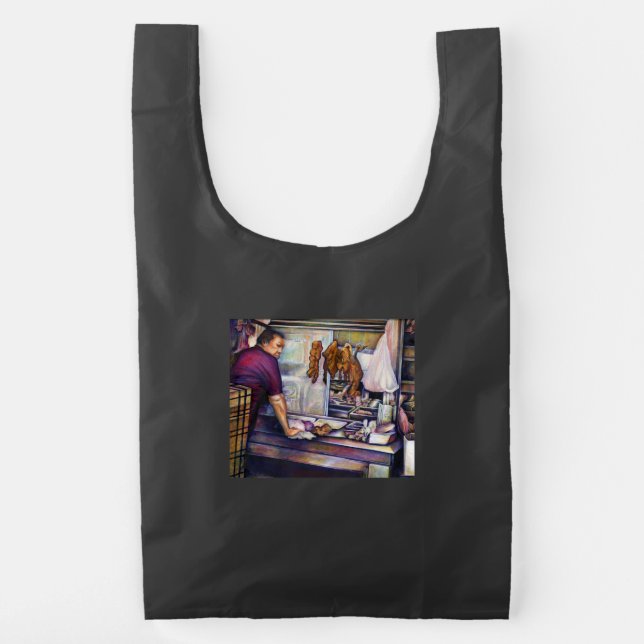 Sun-Kissed Singapore Reusable Bag (Back)