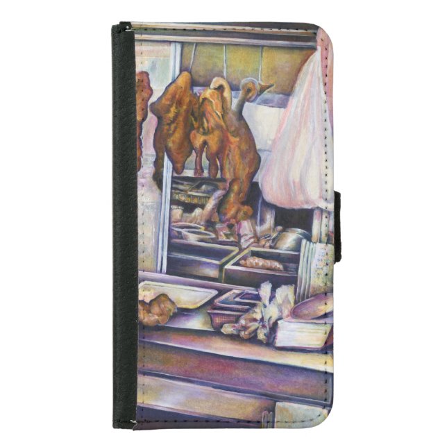 Sun-Kissed Singapore Samsung Galaxy Wallet Case (Front)