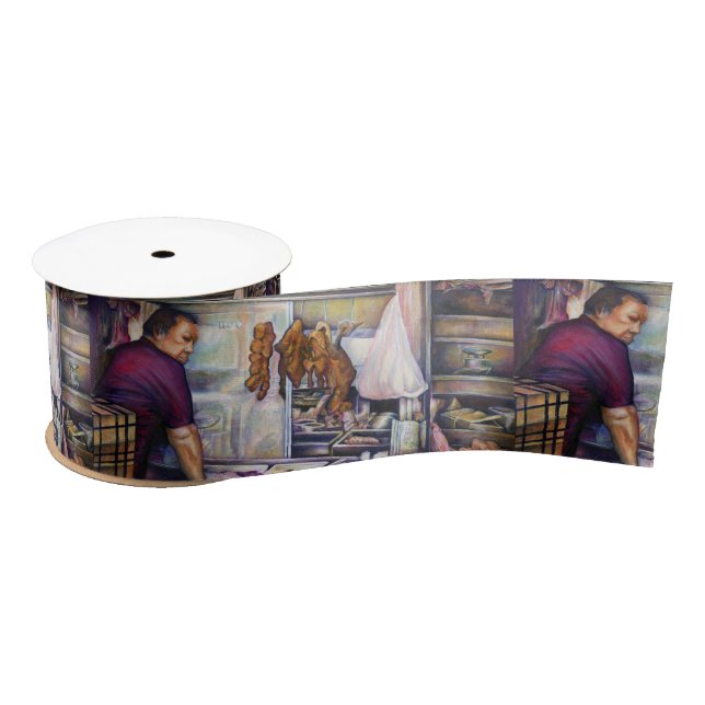 Sun-Kissed Singapore Satin Ribbon (Spool)