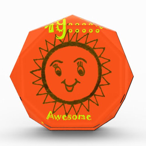 Sun_Kissed Smiles Unveiling Awesome Sunshine Face Award