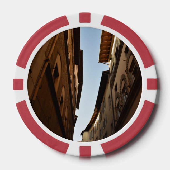 Sun-kissed Street Poker Chips (Front)